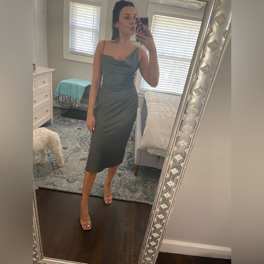 BHLD Midi Dress Forest Green